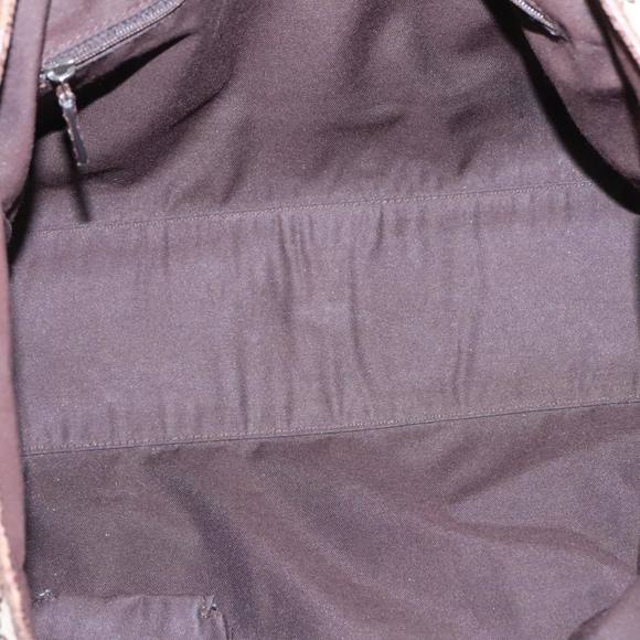 GUCCI GG Canvas Web Sherry Line Tote Bag Beige Green Red 145758 Auth 93992 - Picture 11 of 16